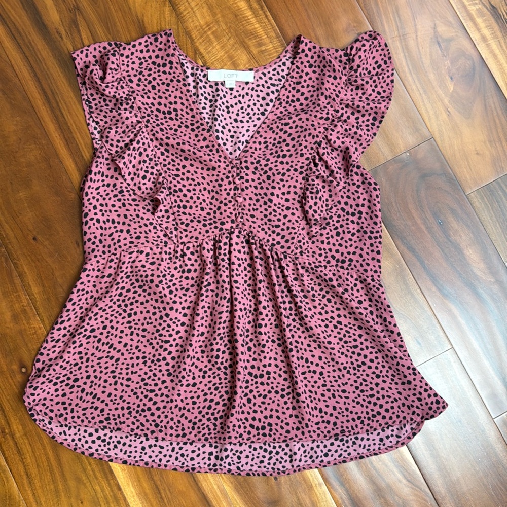 Loft blouse, sz small, EUC